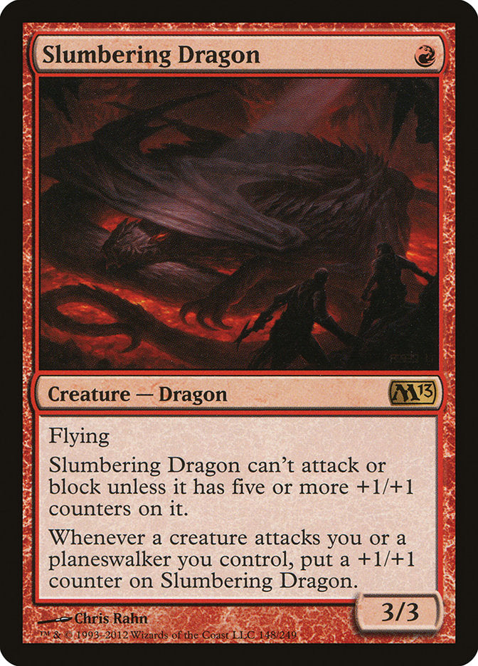 Slumbering Dragon [Magic 2013] Foil