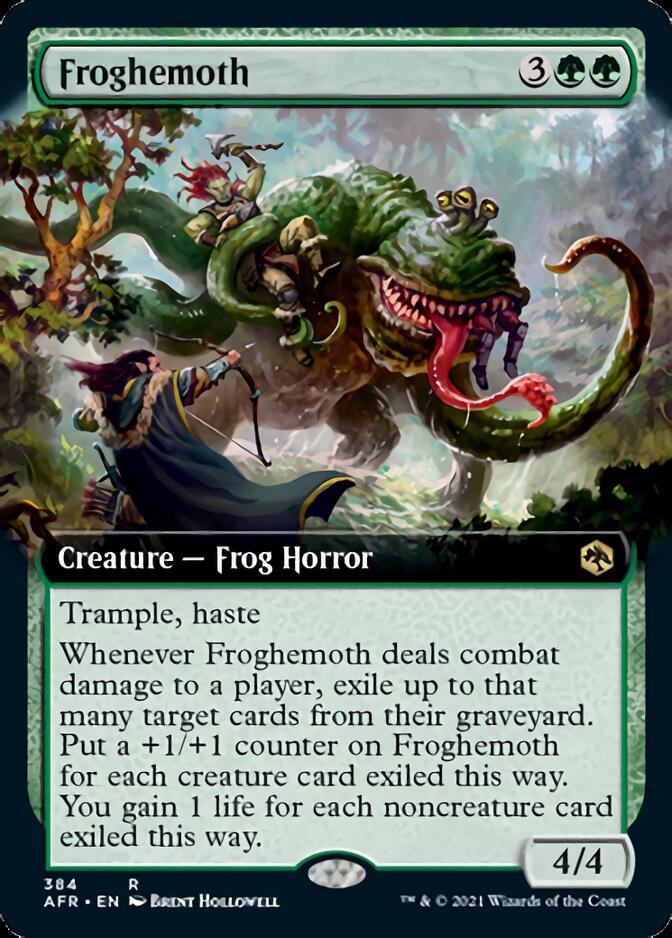 Froghemoth (Extended) [Dungeons & Dragons: Adventures in the Forgotten Realms] Foil -1