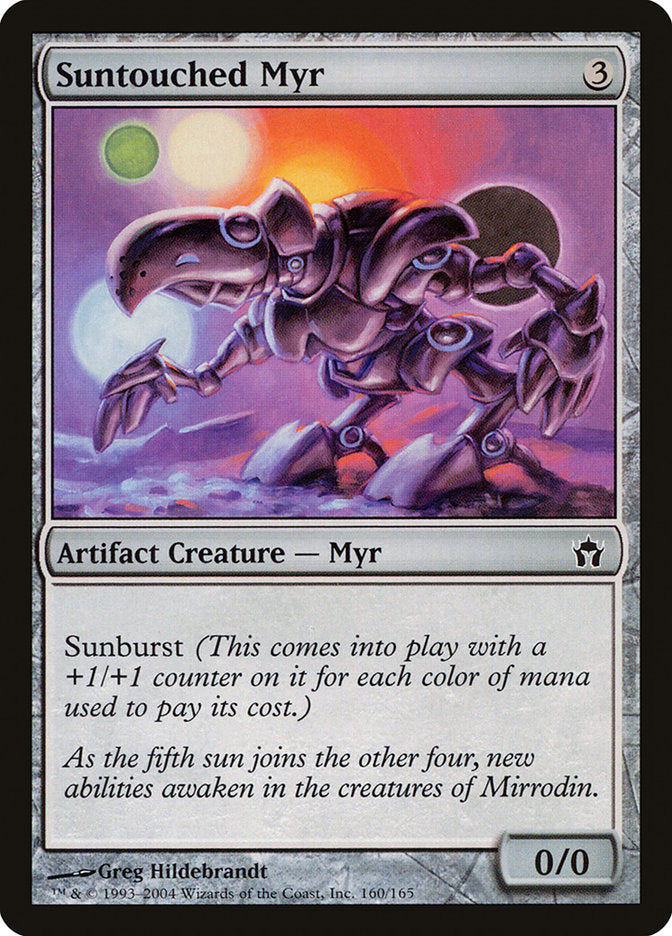 Suntouched Myr [Fifth Dawn] Foil