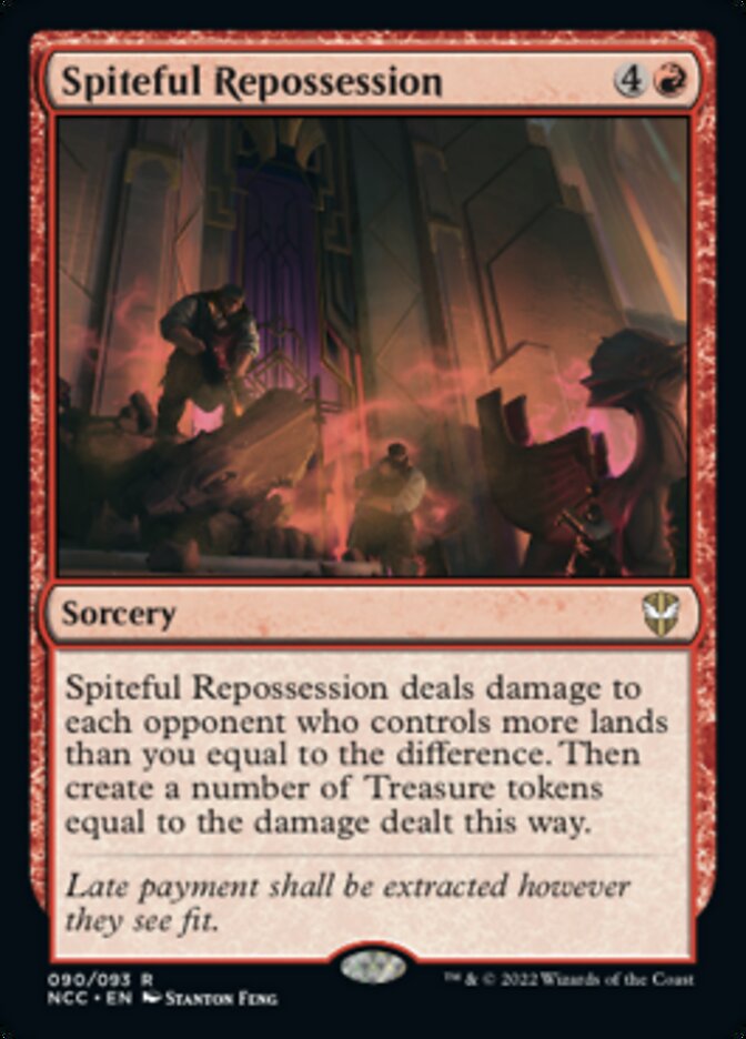 Spiteful Repossession [Streets of New Capenna Commander] Foil