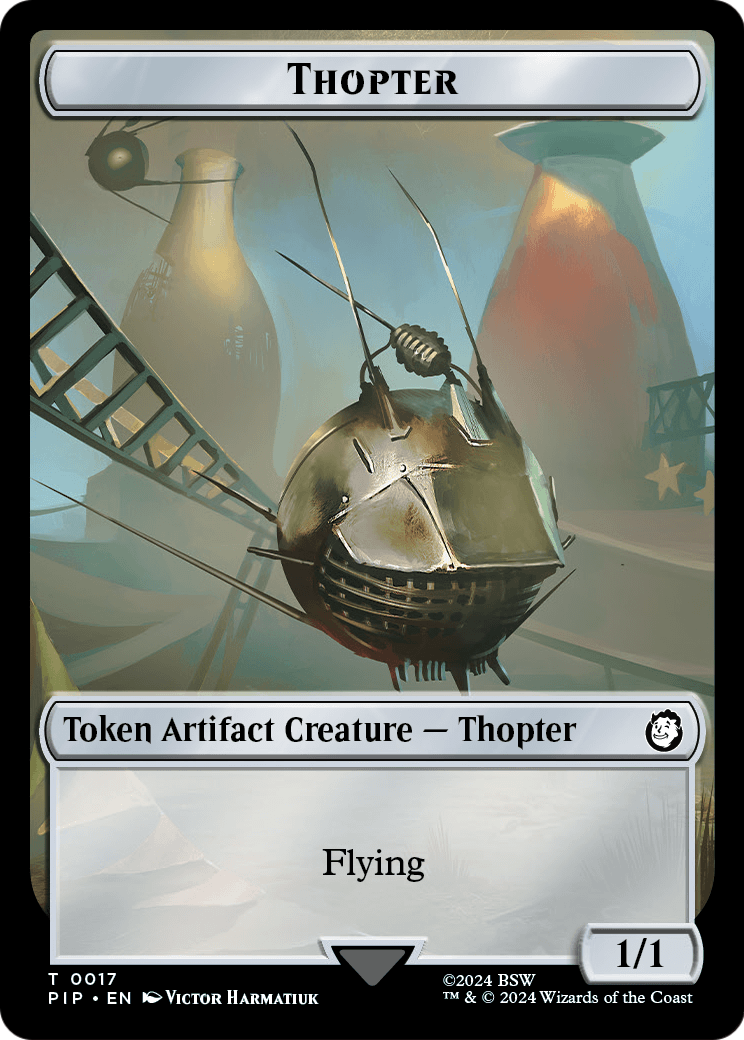Thopter  [Fallout Tokens] Foil