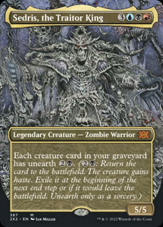 Sedris, the Traitor King (Borderless Alternate Art) [Double Masters 2022] Foil