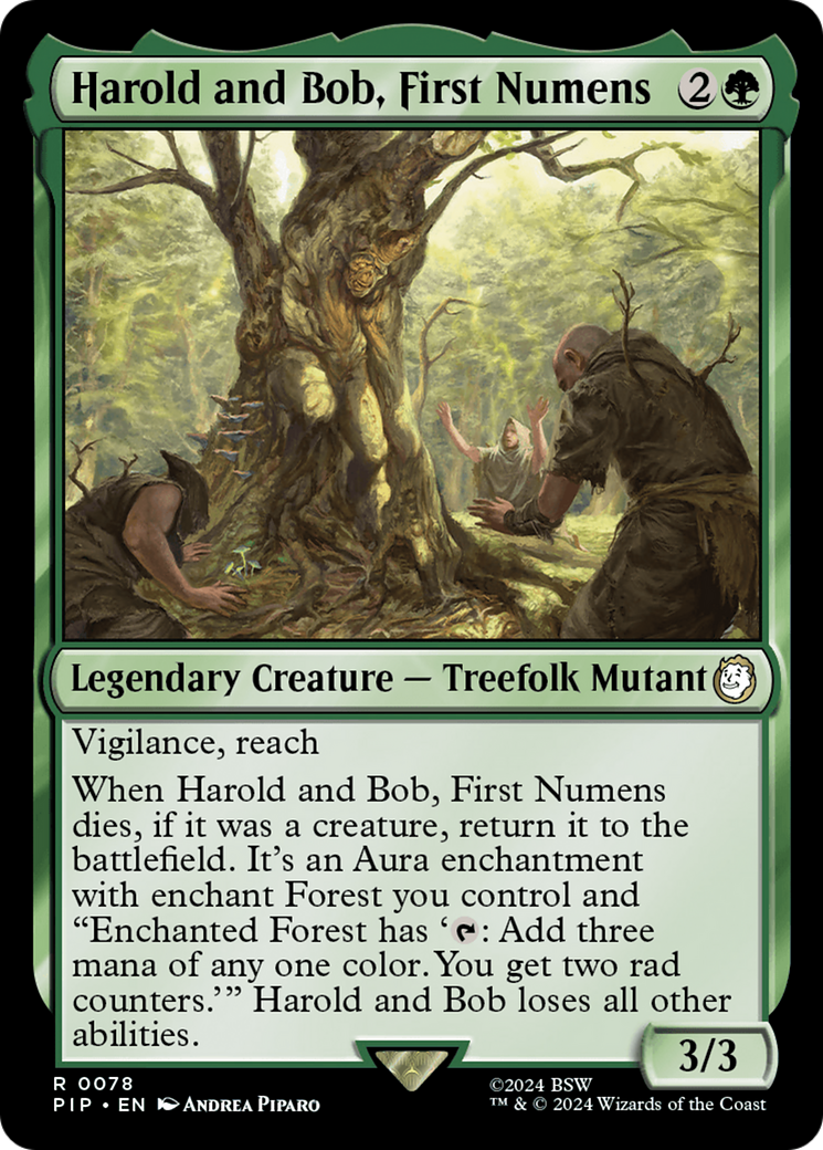 Harold and Bob, First Numens [Fallout] Foil