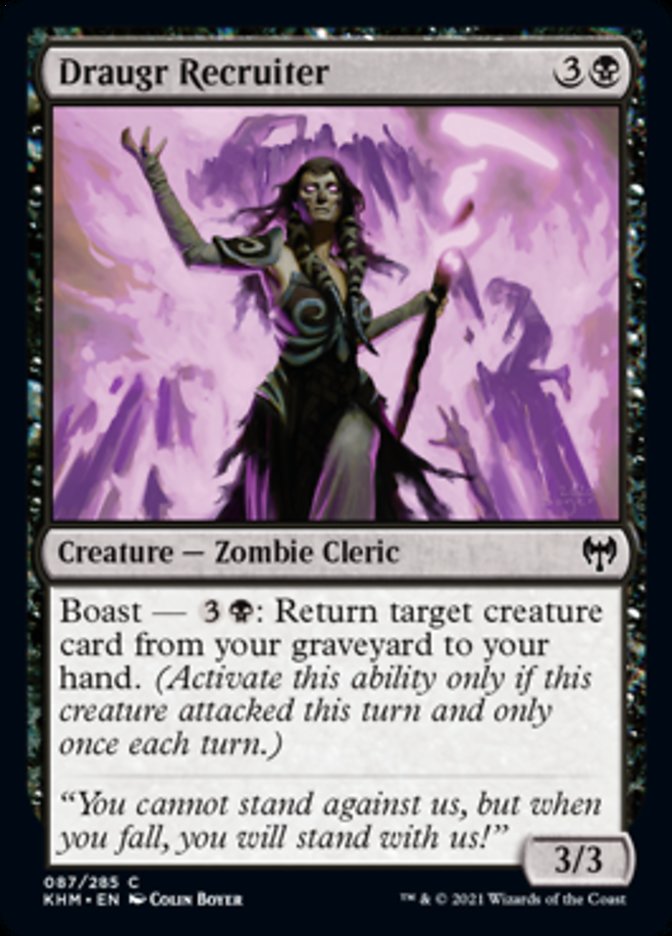 Draugr Recruiter [Kaldheim] Foil