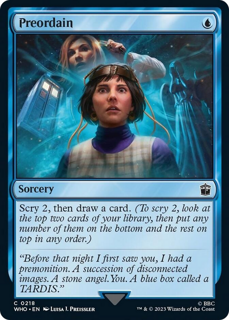 Preordain [Doctor Who] Foil