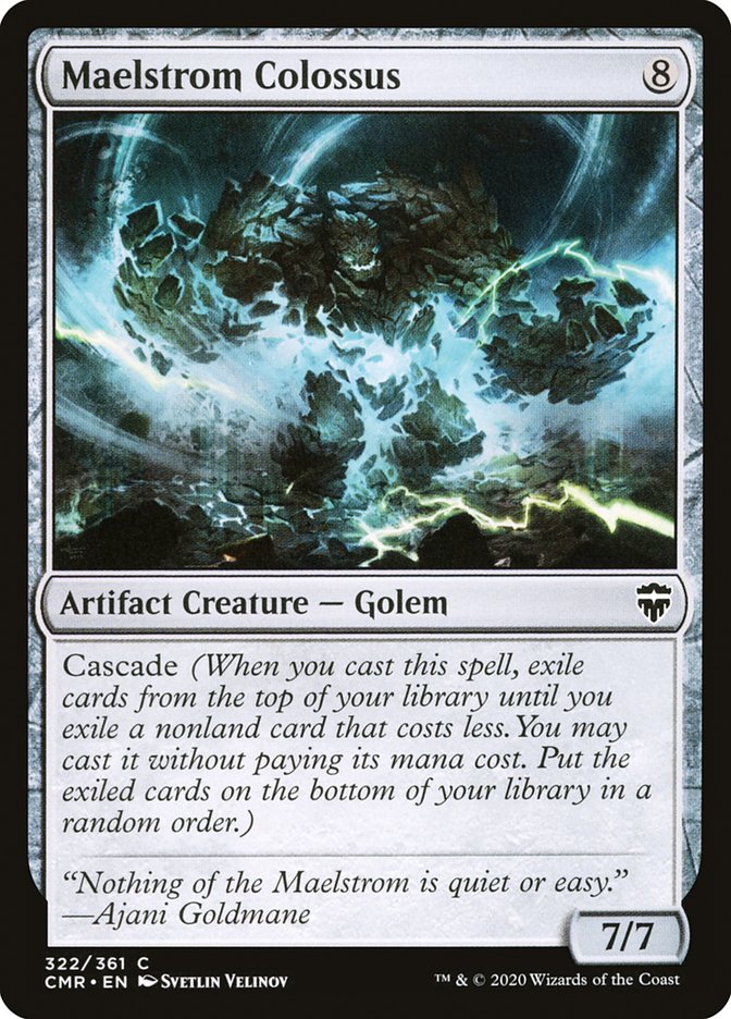 Maelstrom Colossus [Commander Legends] Foil