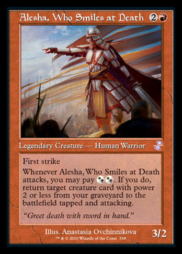 Alesha, Who Smiles at Death (Timeshifted) [Time Spiral Remastered] Foil