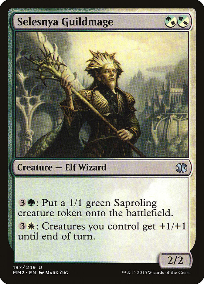 Selesnya Guildmage [Modern Masters 2015] Foil