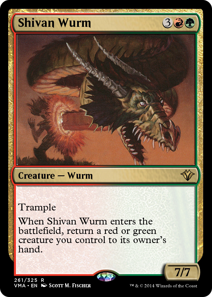 Shivan Wurm  [Vintage Masters]