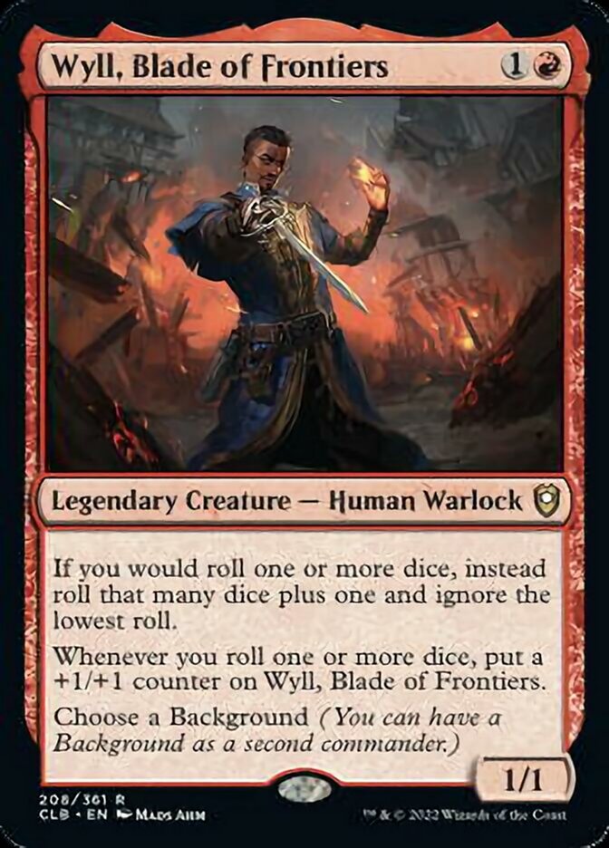 Wyll, Blade of Frontiers [Commander Legends: Battle for Baldur's Gate] Foil