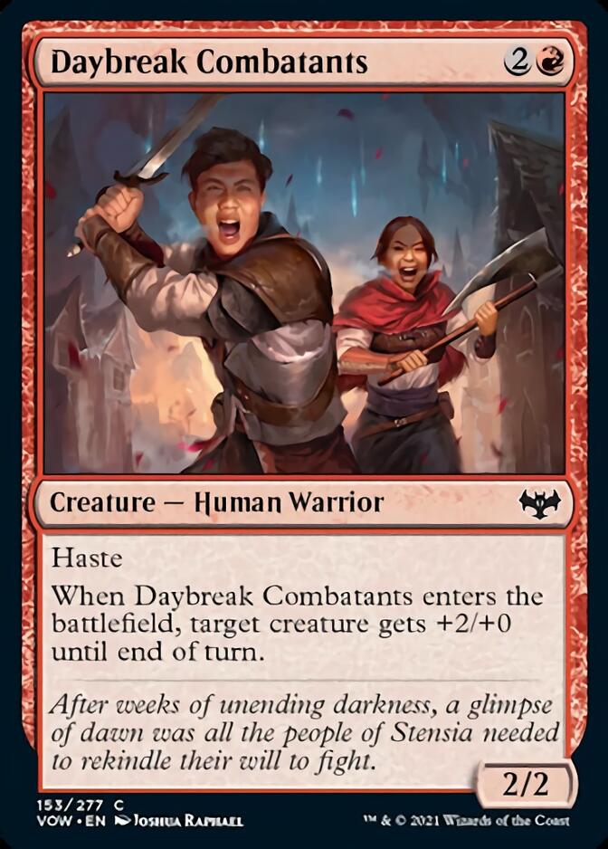 Daybreak Combatants [Innistrad: Crimson Vow] Foil