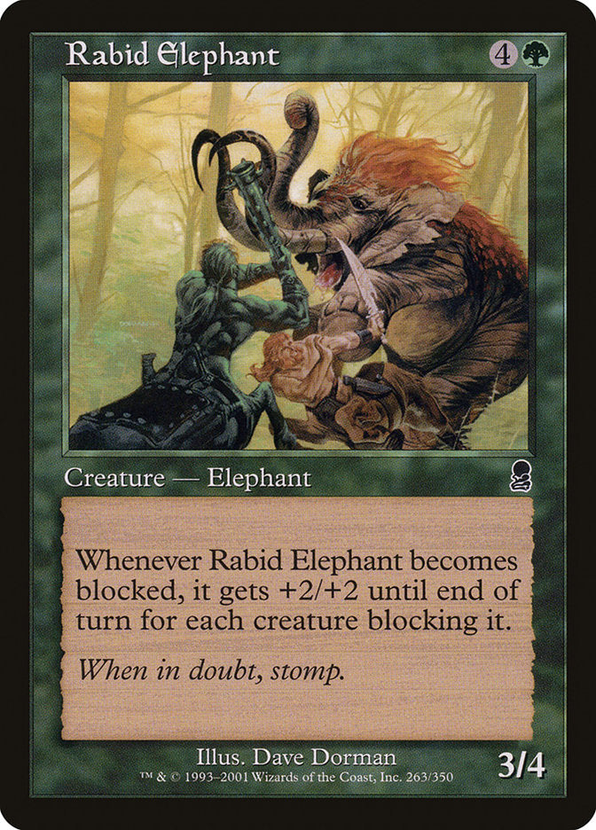 Rabid Elephant [Odyssey] Foil