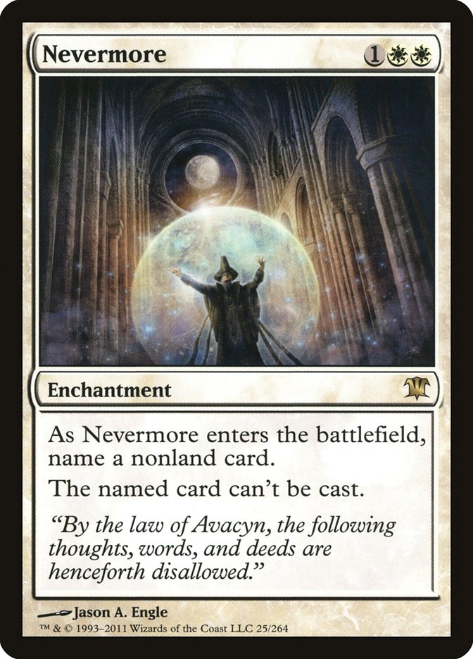 Nevermore [Innistrad] Foil