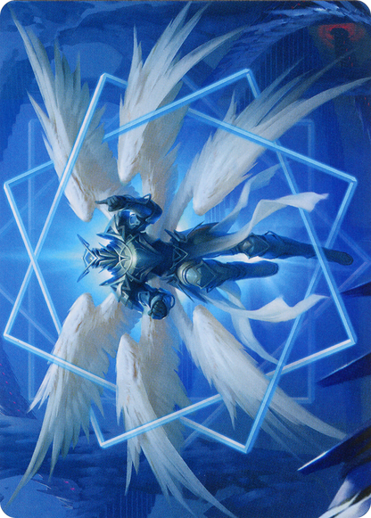 Vertex Paladin // Vertex Paladin  [March of the Machine Art Series] (Borderless) Foil
