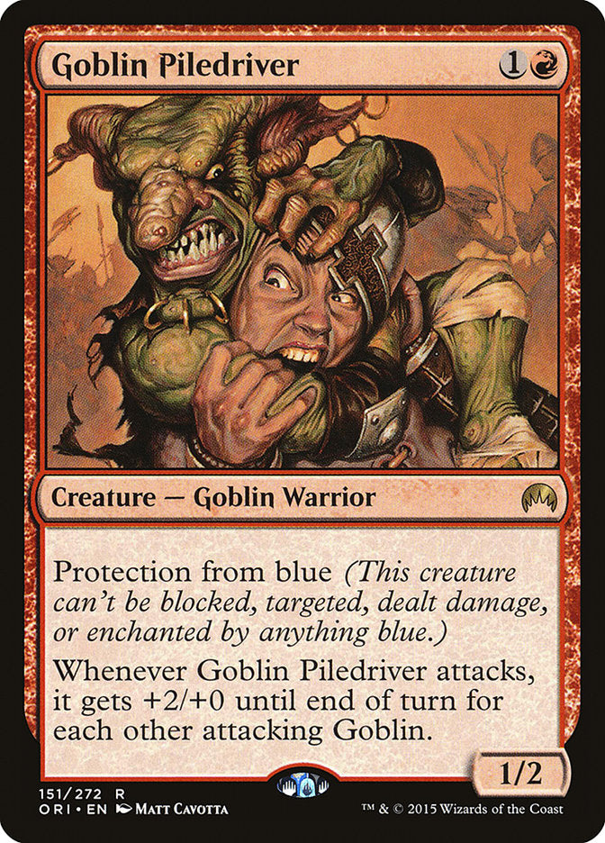 Goblin Piledriver [Magic Origins] Foil