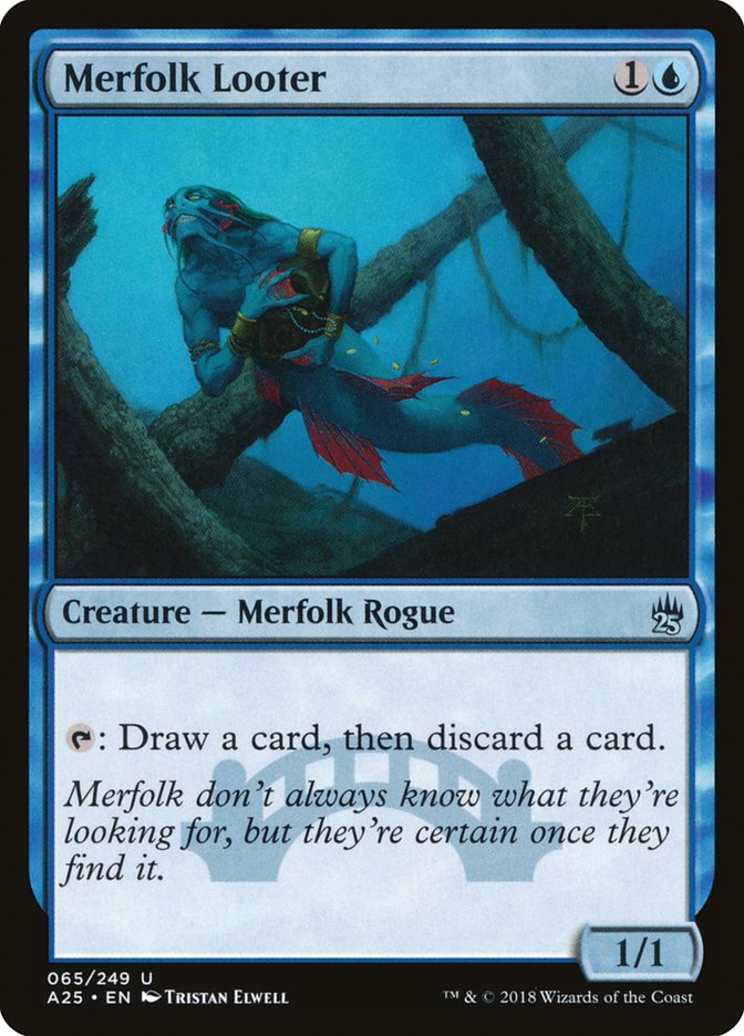 Merfolk Looter [Masters 25] Foil