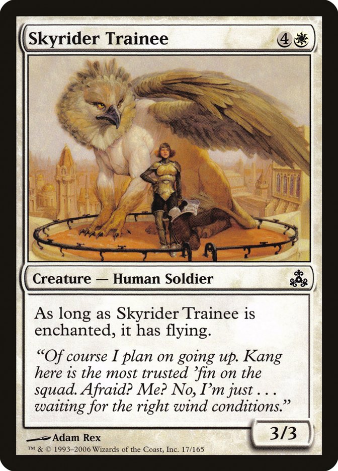 Skyrider Trainee [Guildpact] Foil