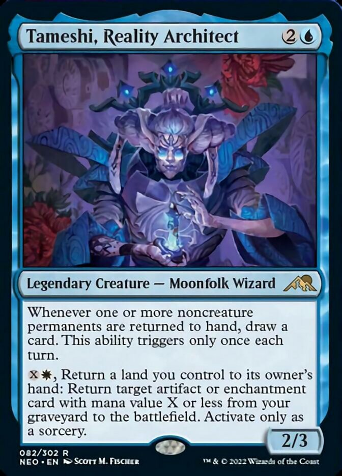 Tameshi, Reality Architect [Kamigawa: Neon Dynasty] Foil