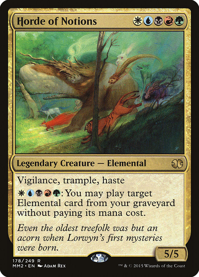 Horde of Notions [Modern Masters 2015] Foil