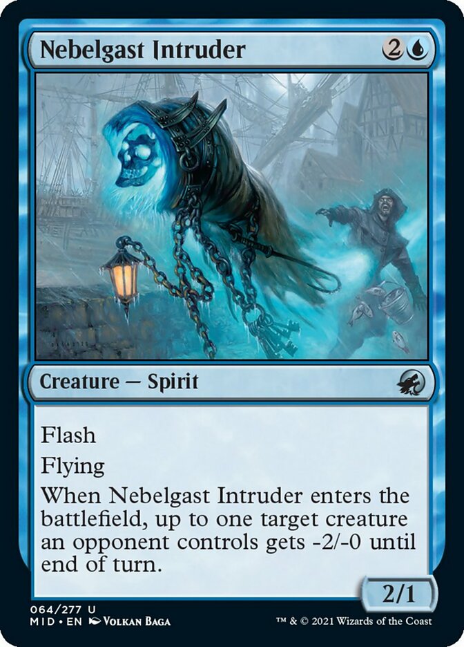 Nebelgast Intruder [Innistrad: Midnight Hunt] Foil