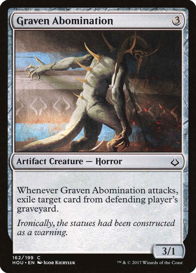 Graven Abomination [Hour of Devastation] Foil
