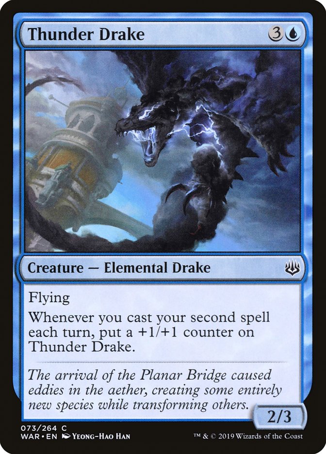 Thunder Drake [War of the Spark] Foil