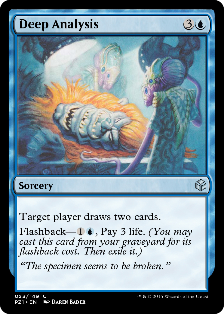 Deep Analysis  [Legendary Cube Prize Pack]
