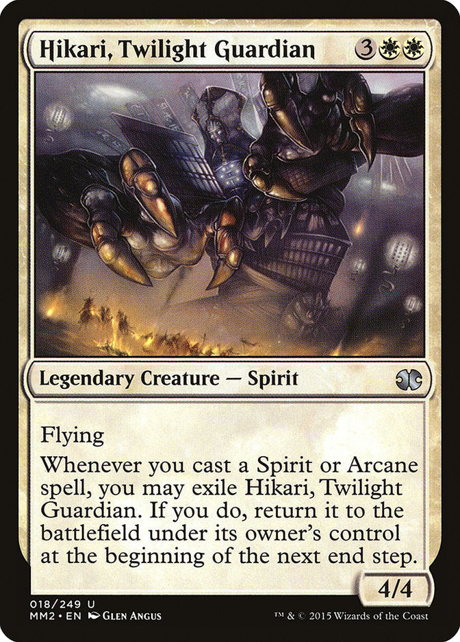 Hikari, Twilight Guardian [Modern Masters 2015] Foil