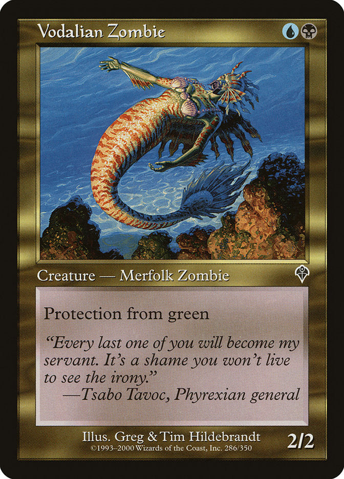 Vodalian Zombie [Invasion] Foil