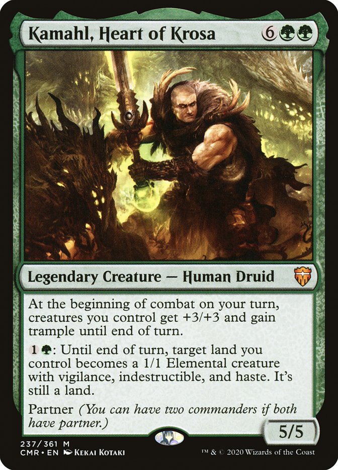 Kamahl, Heart of Krosa [Commander Legends] Foil