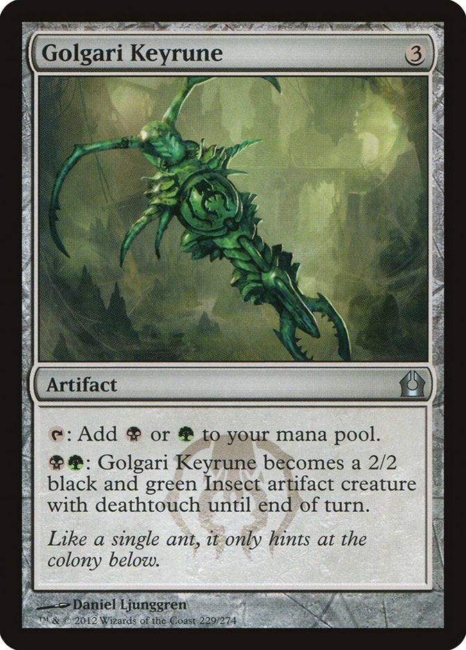Golgari Keyrune [Return to Ravnica] Foil