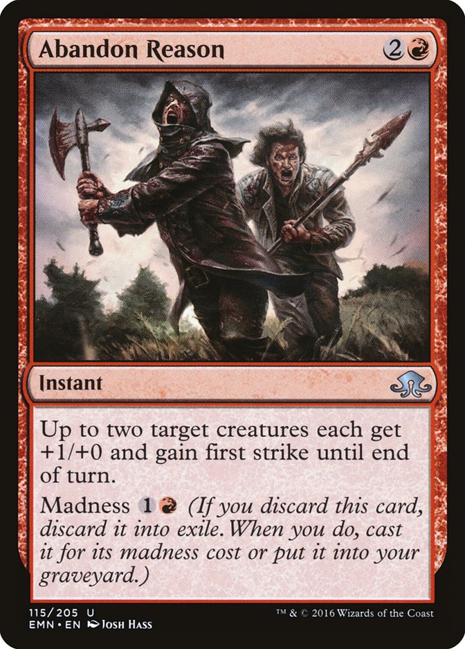 Abandon Reason [Eldritch Moon] Foil