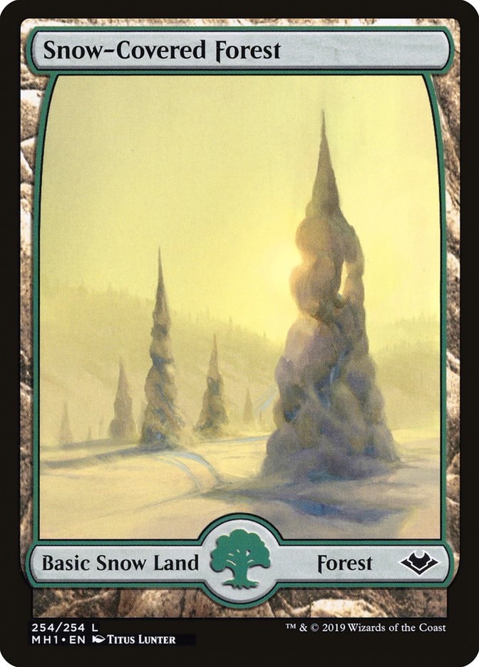 Snow-Covered Forest [Modern Horizons] Foil