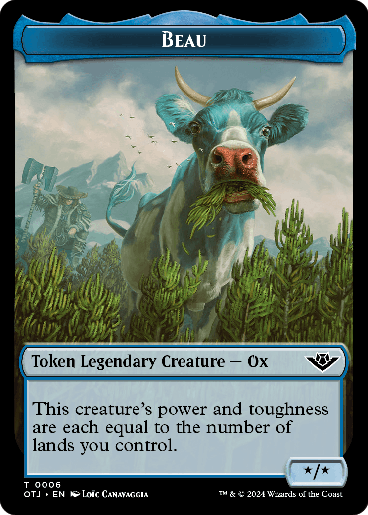 Beau  [Outlaws of Thunder Junction Tokens] Foil