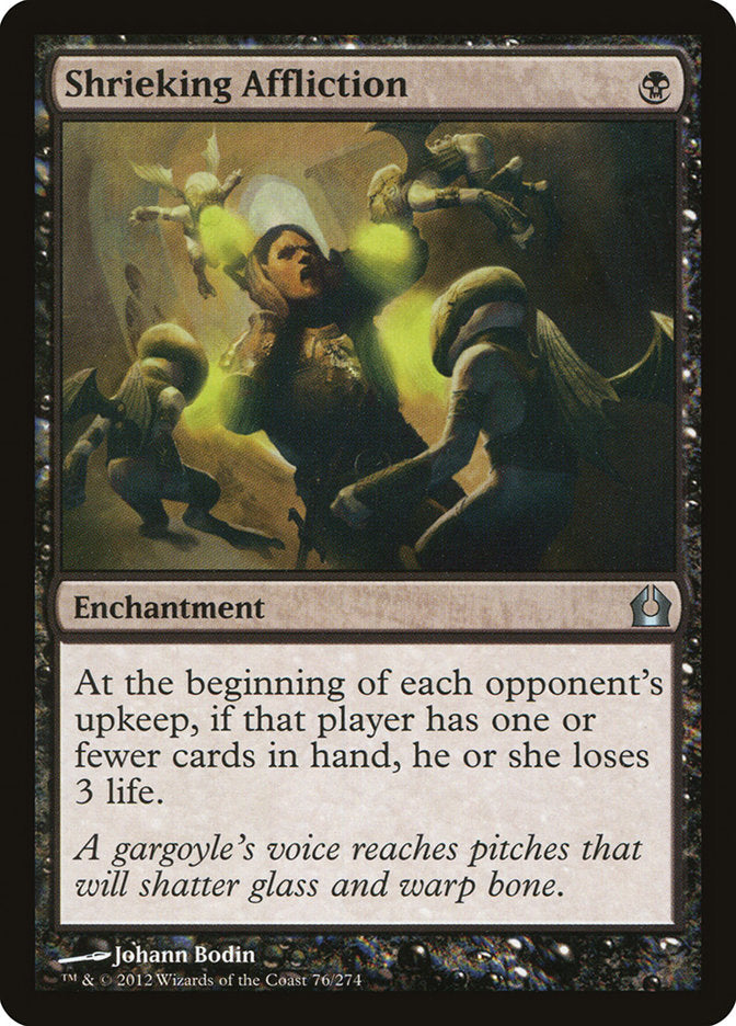Shrieking Affliction [Return to Ravnica] Foil