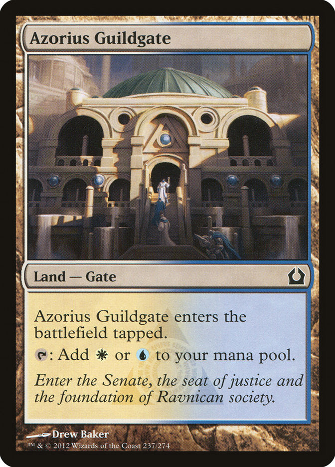 Azorius Guildgate [Return to Ravnica] Foil