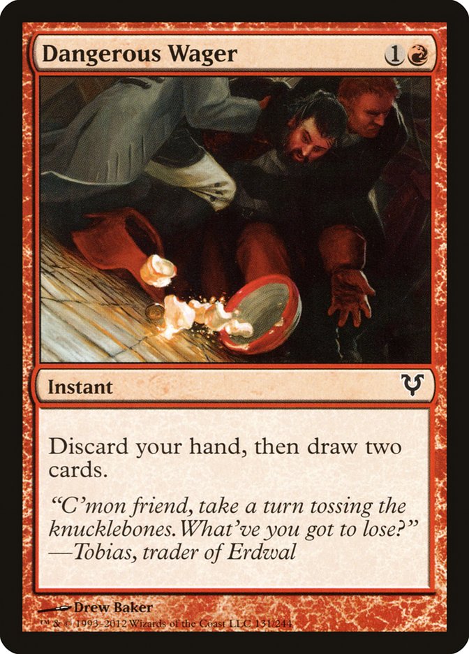 Dangerous Wager [Avacyn Restored] Foil