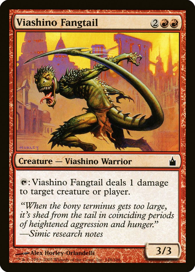 Viashino Fangtail [Ravnica: City of Guilds] Foil