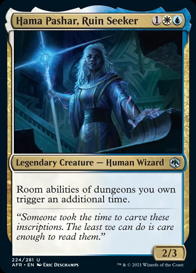 Hama Pashar, Ruin Seeker [Dungeons & Dragons: Adventures in the Forgotten Realms] Foil
