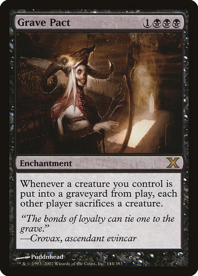 Grave Pact [Tenth Edition] Foil