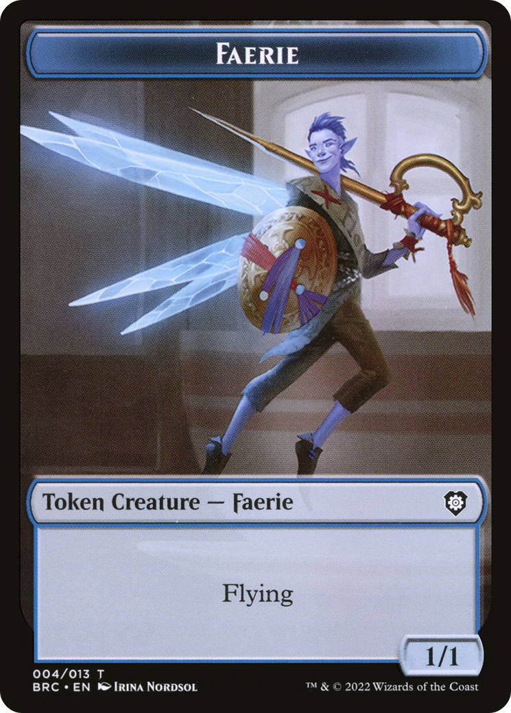 Faerie  [The Brothers' War Commander Tokens] Foil