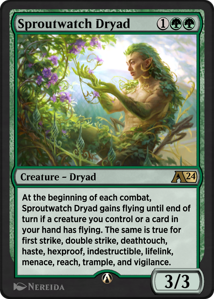 Sproutwatch Dryad  [Alchemy: Murders at Karlov Manor ]