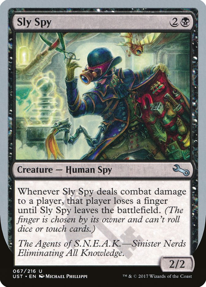 Sly Spy ("Sinister Nerds Eliminating All Knowledge") [Unstable] Foil