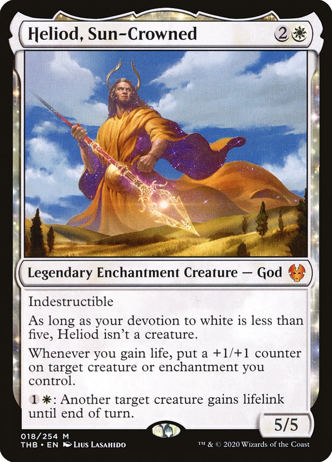 Heliod, Sun-Crowned [Theros Beyond Death] Foil