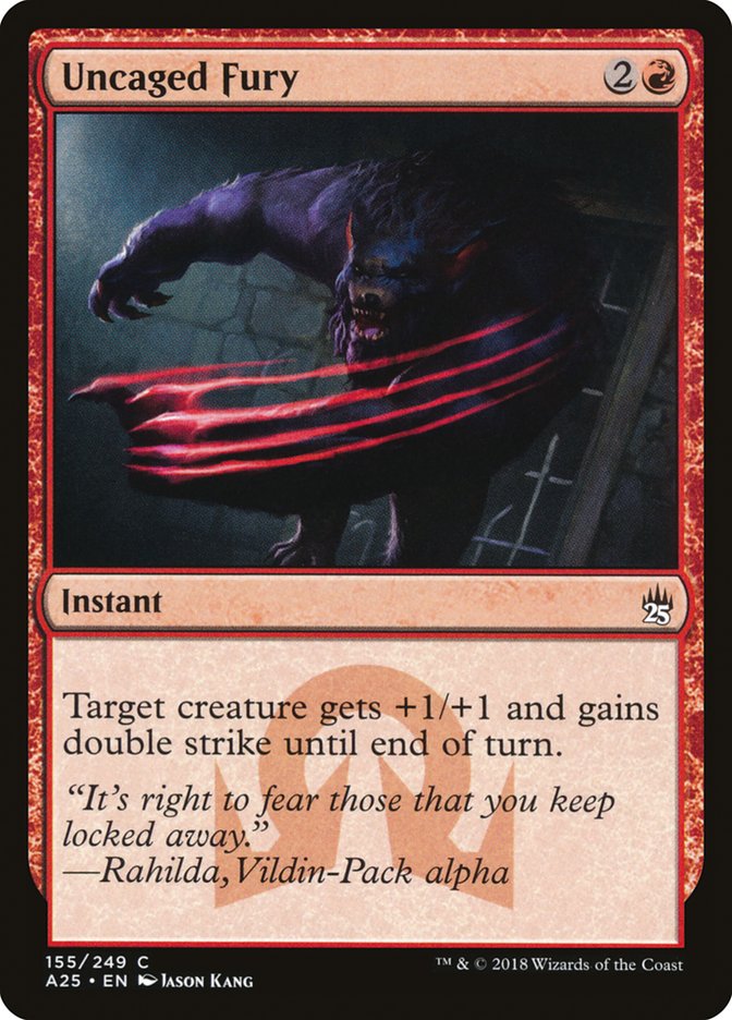 Uncaged Fury [Masters 25] Foil