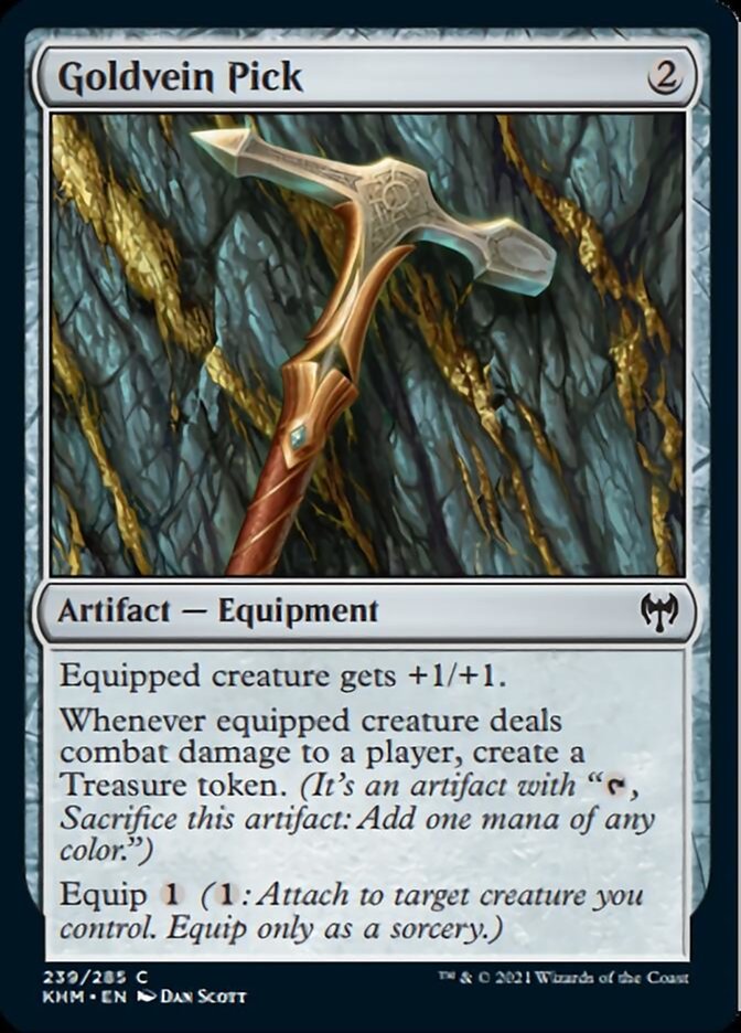 Goldvein Pick [Kaldheim] Foil