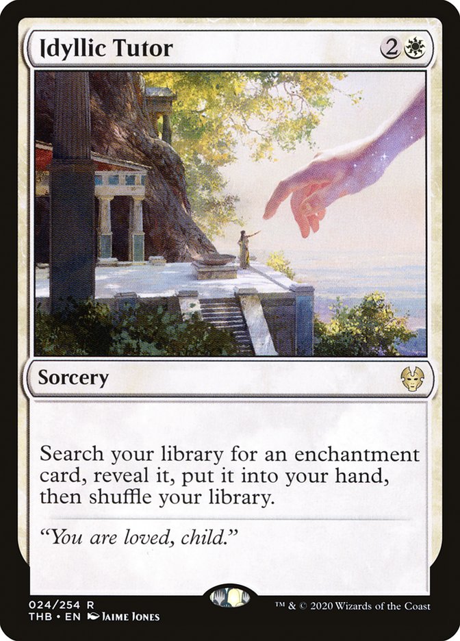 Idyllic Tutor [Theros Beyond Death] Foil