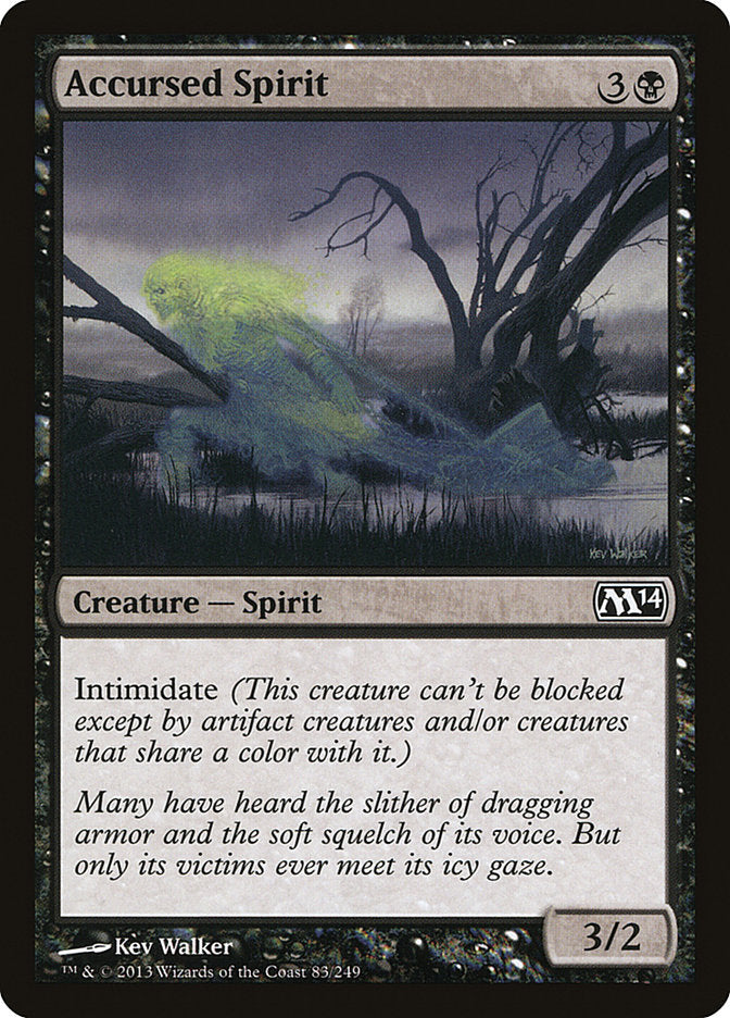 Accursed Spirit [Magic 2014] Foil