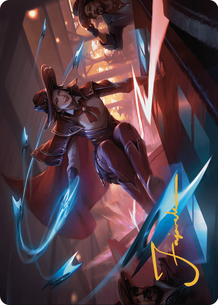 Slick Sequence // Slick Sequence  [Outlaws of Thunder Junction Art Series] (Borderless)