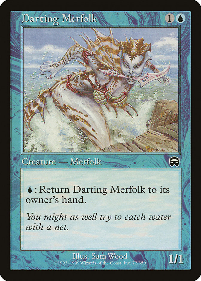 Darting Merfolk [Mercadian Masques] Foil